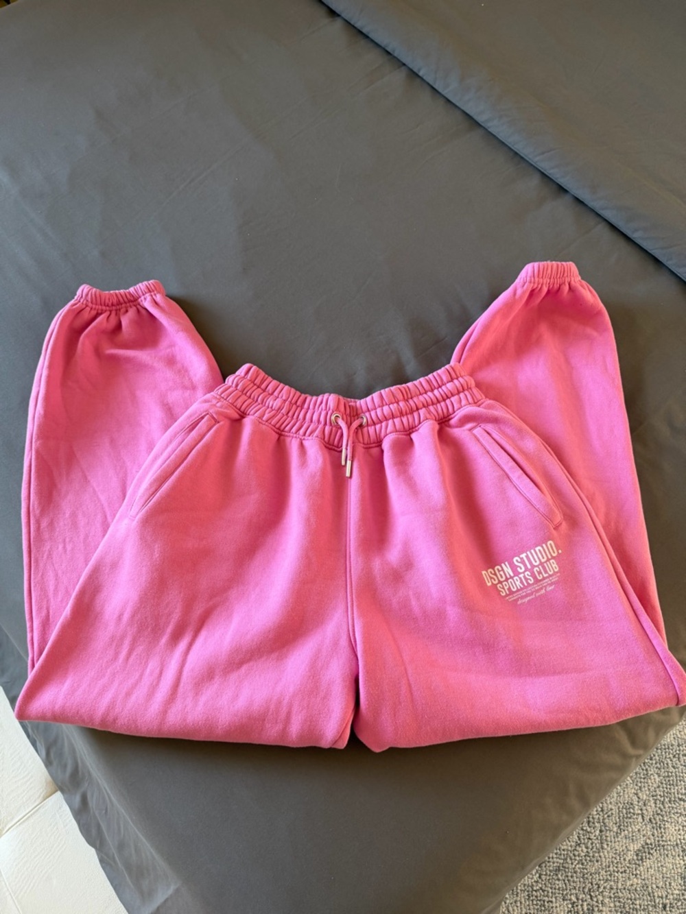 DSGN studio pink oversized sweatpants